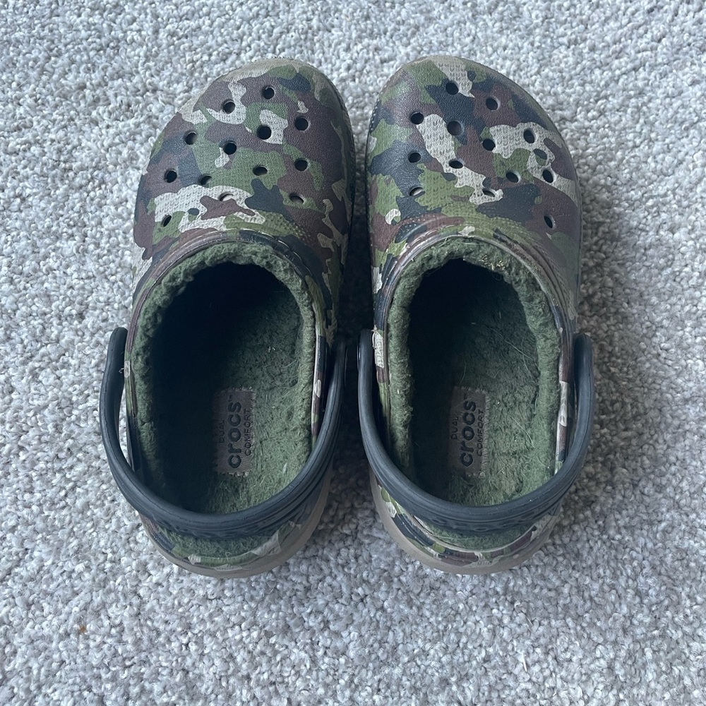 Crocs size 11.